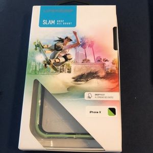 LIFEPROOF SLAM iPhone X case NWOT in original packaging